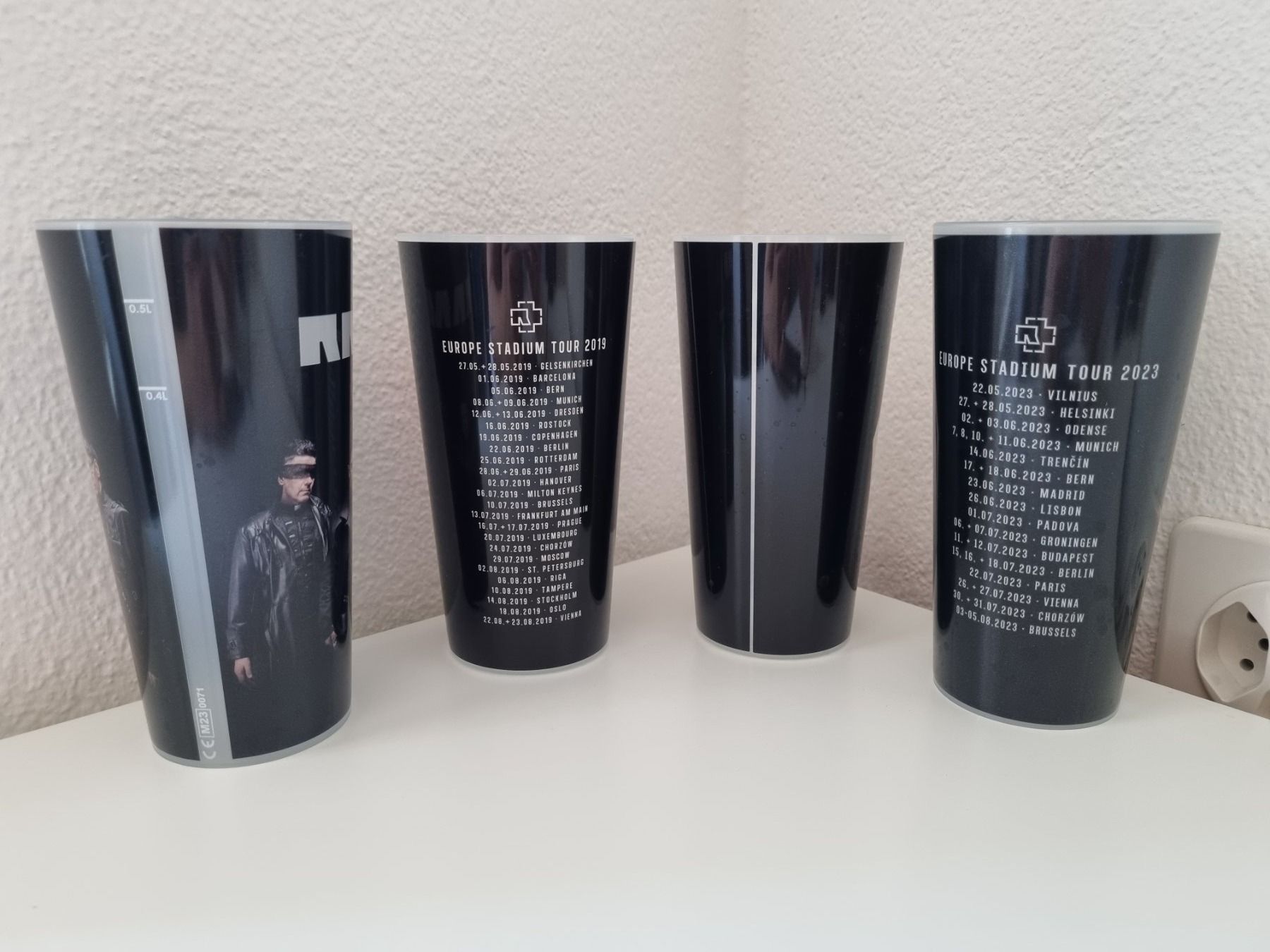 Gläser: Rammstein Stadion Tour 2019 & 2023 Bern Becher – Gebraucht aus Novazzano von Ruzzina 1