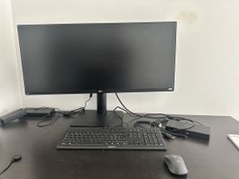 LG Monitor 34’ ultra wide monitor Schwarz guter Zustand