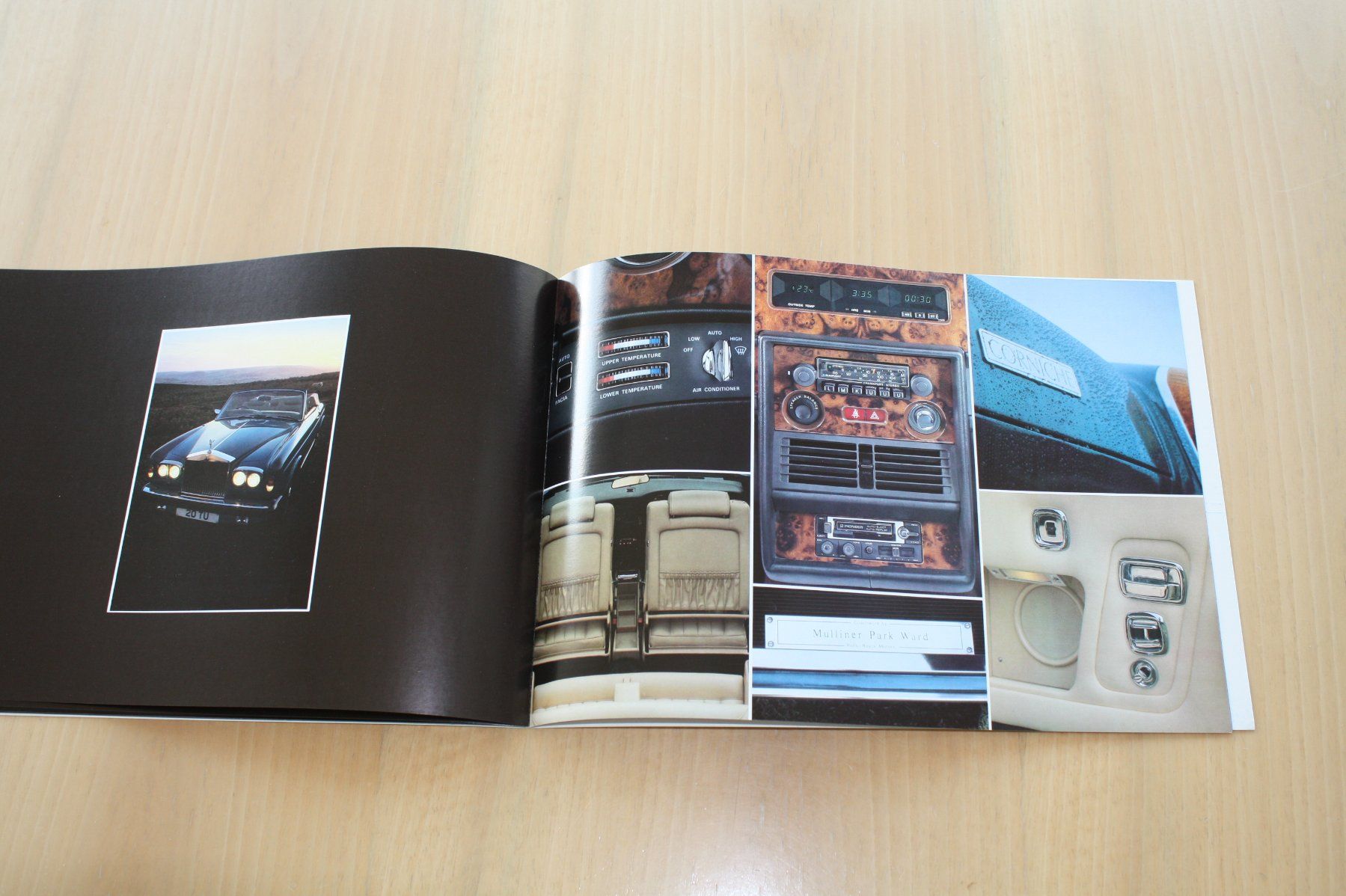 Rolls-Royce Documents: Rolls Royce Corniche Convertible Prospekt 1980  Deutsch – D'occasion à Wikon par erwin400 7
