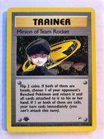 Minion of Team Rocket (unc.) 1st Gym Heroes - LP/NM - ab 1.-