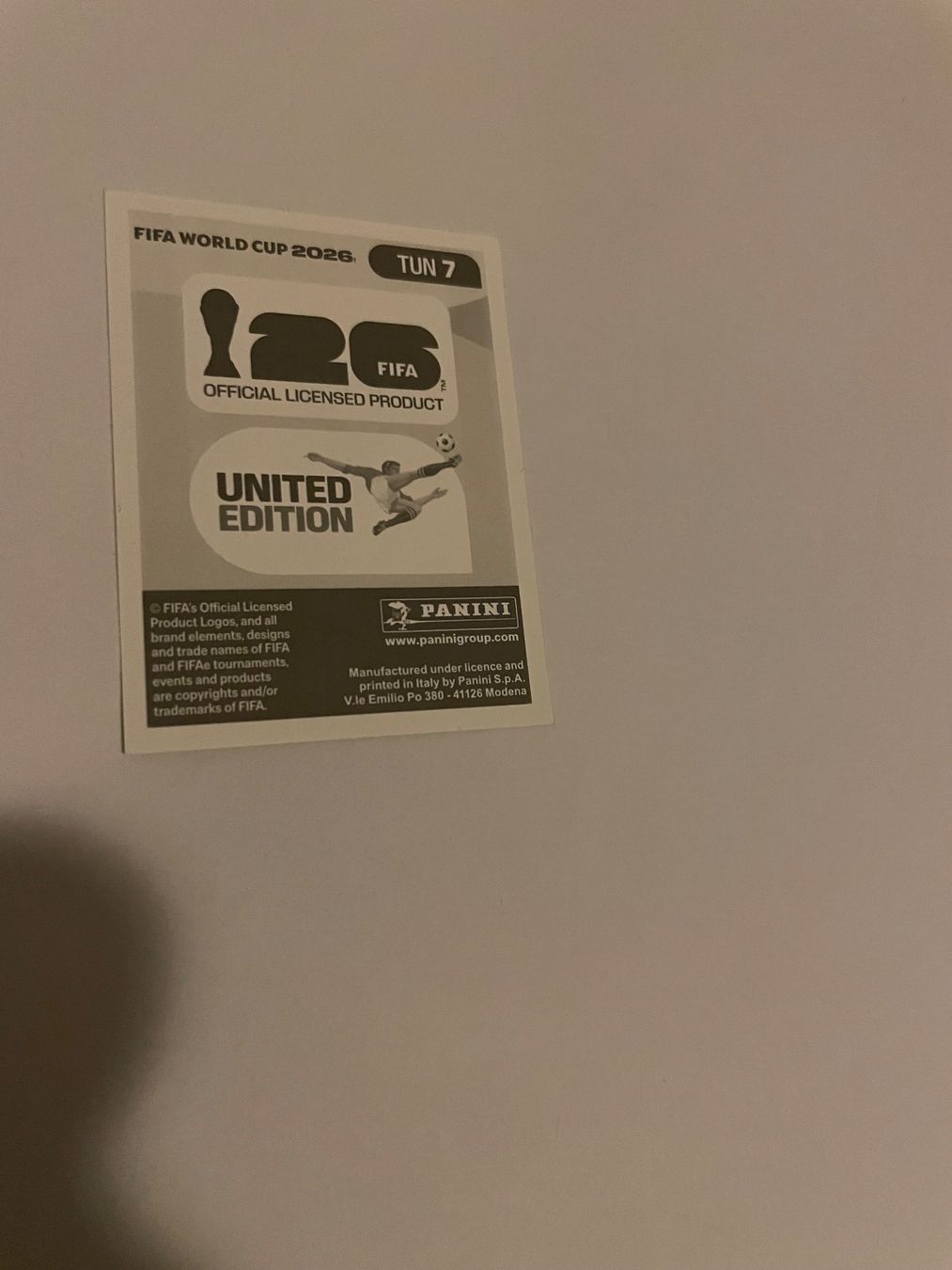 Panini Carte collezionabili: FIFA WM 2026 Ali Abdi TUN 7 – Nuovo (secondo la descrizione) da Winterthur venduto da Cobraforce 1