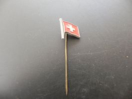 Altes Abzeichen Schweizer Flagge
