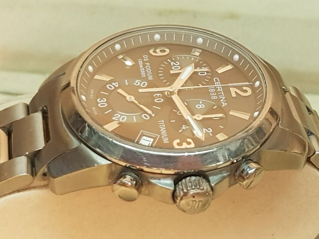 Certina Orologi: Certina DS - Podium Titan Chronograph – Usato da Schöftland venduto da Topdeal4 6