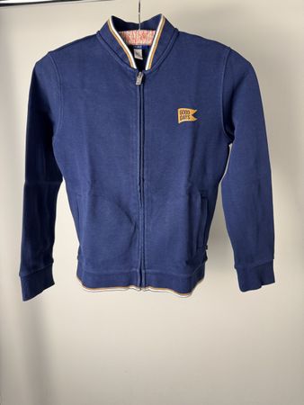 Okäidi Navy "Good Days" Zip-Up Jacket - Size 140 (10y)