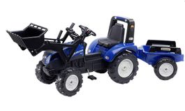 NEW HOLLAND Kindertraktor mit Anhänger XL (26101221PL)