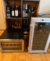 2 Weinkühlschränke + div. Alkohol