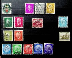 ALLEMAGNE DEUTSCHES REICH TIMBRES OBLITÉRÉS 1929-32/ T977