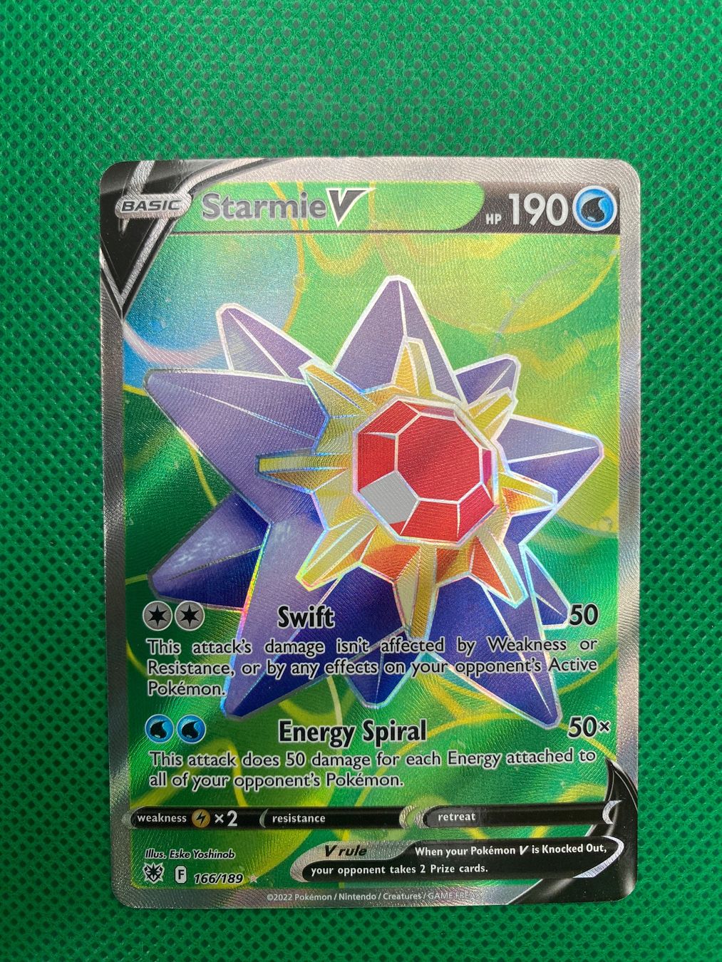 Pokémon Carte collezionabili: Starmie V (ASR 166) – Usato da Wermatswil venduto da finest112
