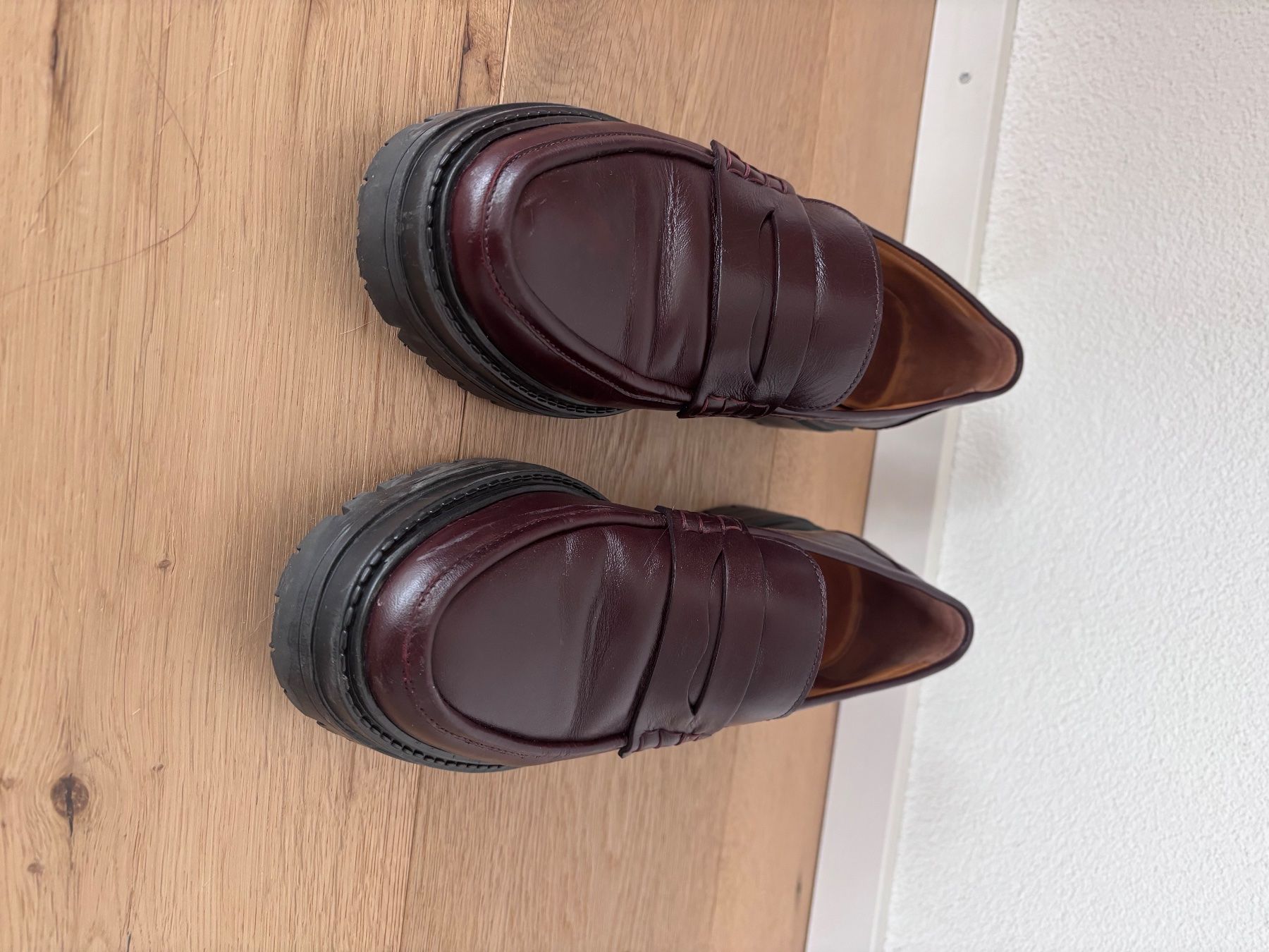 Sezane Damenschuhe: Sezane Alban Leder Loafer (39) – Gebraucht aus Winznau von Lauralavera1 3