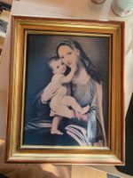 christliches Bild Photodruck toller Rahmen