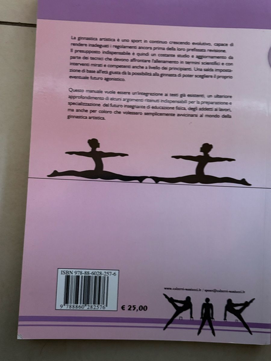 Libri: Elementi di ginnastica artistica - manuale pratico – Usato da Davesco-Soragno venduto da dvf_7h6d 1