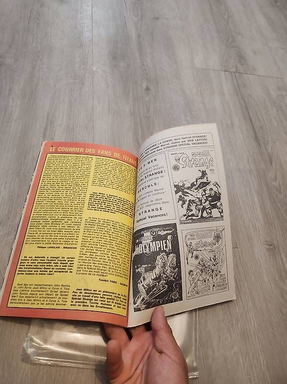 BD: Bande dessiné marvel présente titans 65 – D'occasion à Romont FR par Alejandro111 2