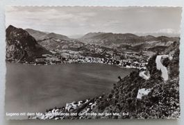 Lugano mit dem Mte San Salvatore