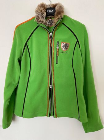 Sportalm Fleece Jacke Gr 40 Grün