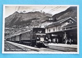 Airolo - Bahnhof - Stazione - Ferrovia - Gotthardbahn - 1939