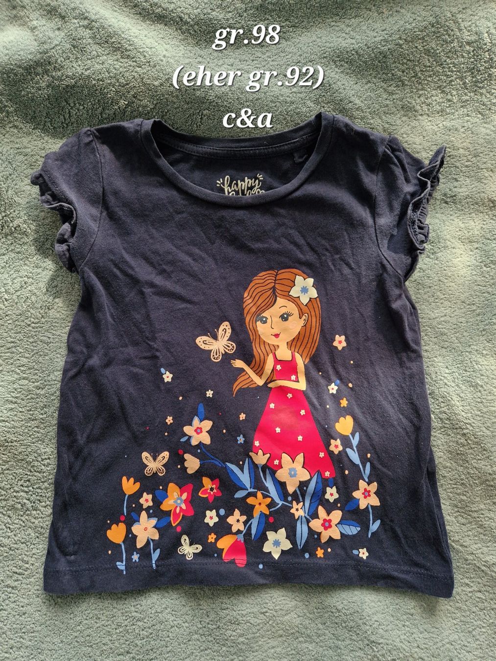 C&A Camicie, Top & T-shirt: Kurzarm Shirt grösse 92 – Usato da Heimberg venduto da Eleanor20