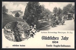 Menzingen /Zug, Kurhaus Schwandegg, Bes.