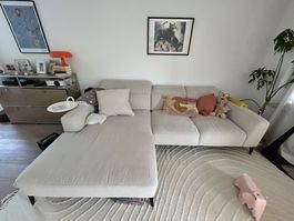 Studio Copenhagen BERRIE Ecksofa Longchair beige