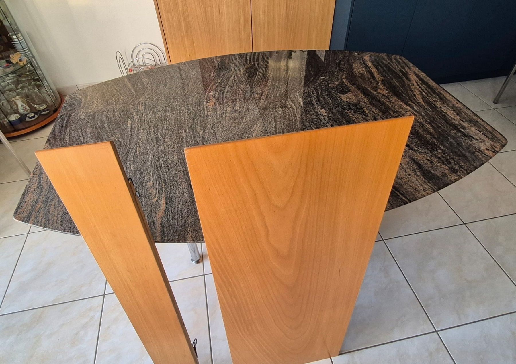 Tische: Esstisch Granit-Buche ausziehbar – Gebraucht aus Urtenen-Schönbühl von Ronci81 5