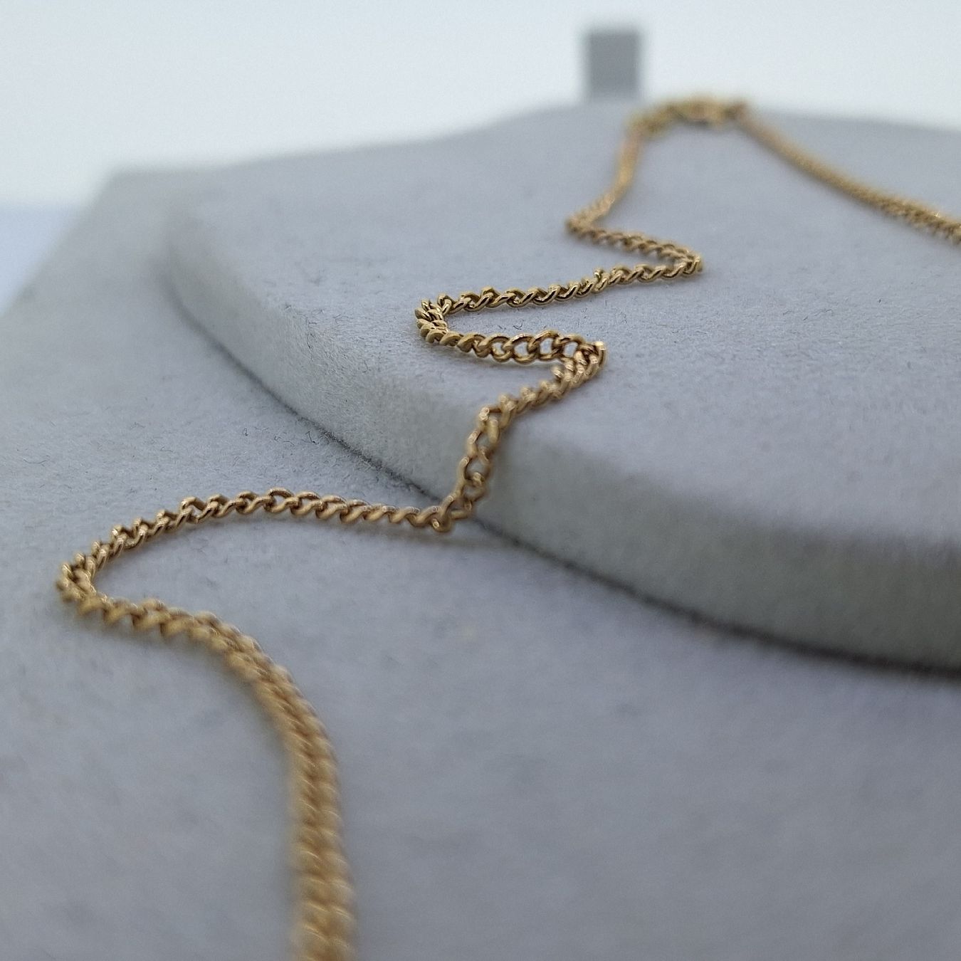 Catenine: Edle sowie robuste Flachpanzerkette – Usato da Unterägeri venduto da Altgoldschmuck 4