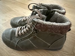 Damen Stiefeletten braun gefüttert Grösse 38 guter Zustand