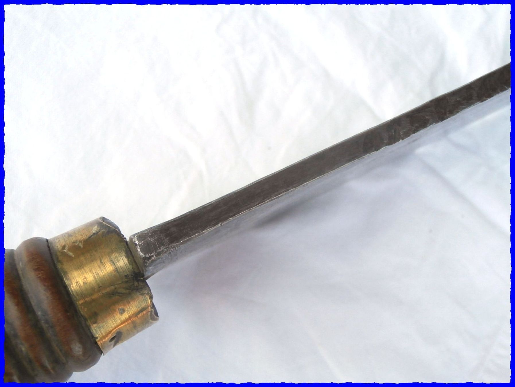Coltelli da cucina: Schweres altes METZGERMESSER (Hackbeil) mit Holzgriff – Usato da Worblaufen venduto da Re_mo81 5