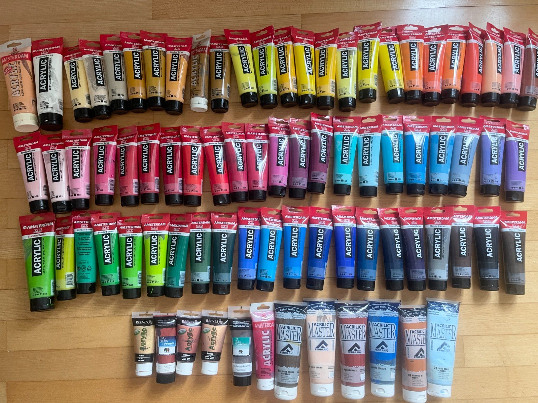 Colori: 69 Amsterdam Acrylfarben 120ml – Usato da Siblingen venduto da Woltersdorf50 5