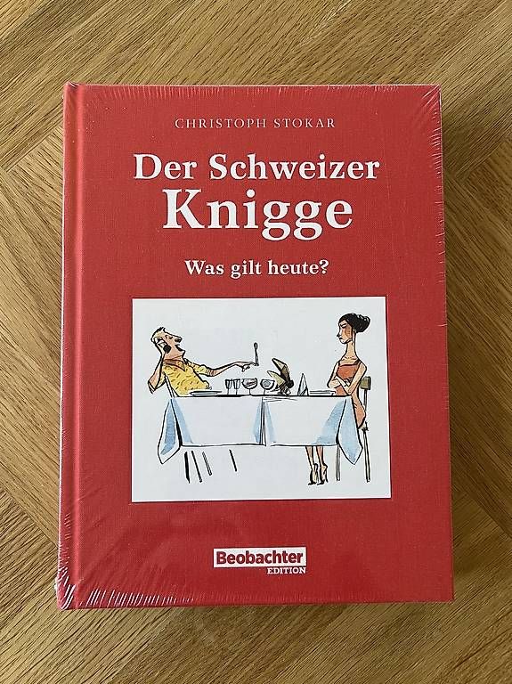 Livres: Buch "Der Schweizer Knigge" - NEU! – Neuf avec emballage d'origine à Hombrechtikon par Piluu