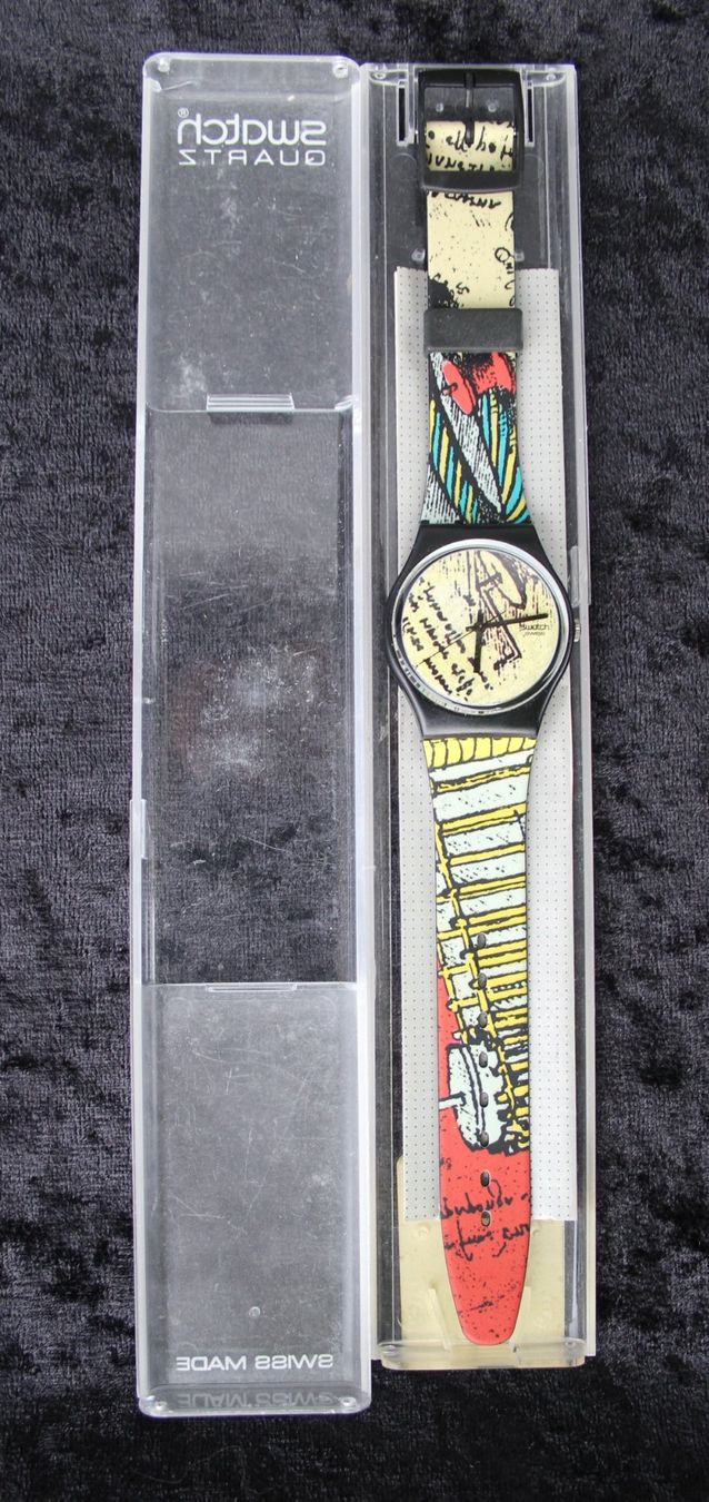 Swatch Orologi: Swatch, Leonardos- Engineer- GB139), 1991 – Usato da Locarno venduto da madame-tus-sauds