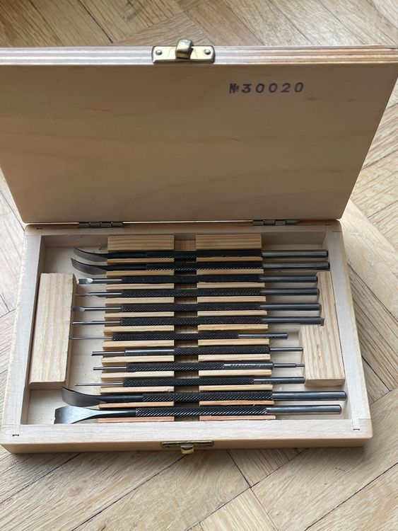 Jeu D'outils Bergeon 30020 Pour Horlogers - Levier à Main En Boîte Compacte, Suisse