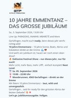 2 E-Tickets Emmentanz 2026, 5. September 2026