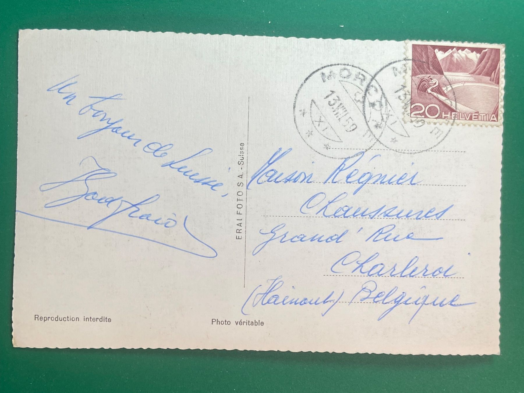 Cartoline postali: Morcote - Lago di Lugano – Usato da Steg VS venduto da danwer74 1