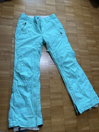 Skihose Orb mintgrün Gebrauchsspuren Zustand gebraucht