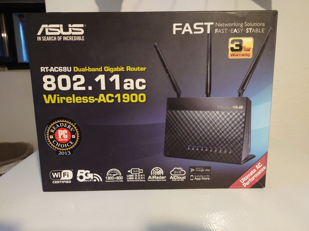 ASUS RT-AC68U Dual-band 5Ghz router ab 1fr (Gebraucht) in Losone für ...