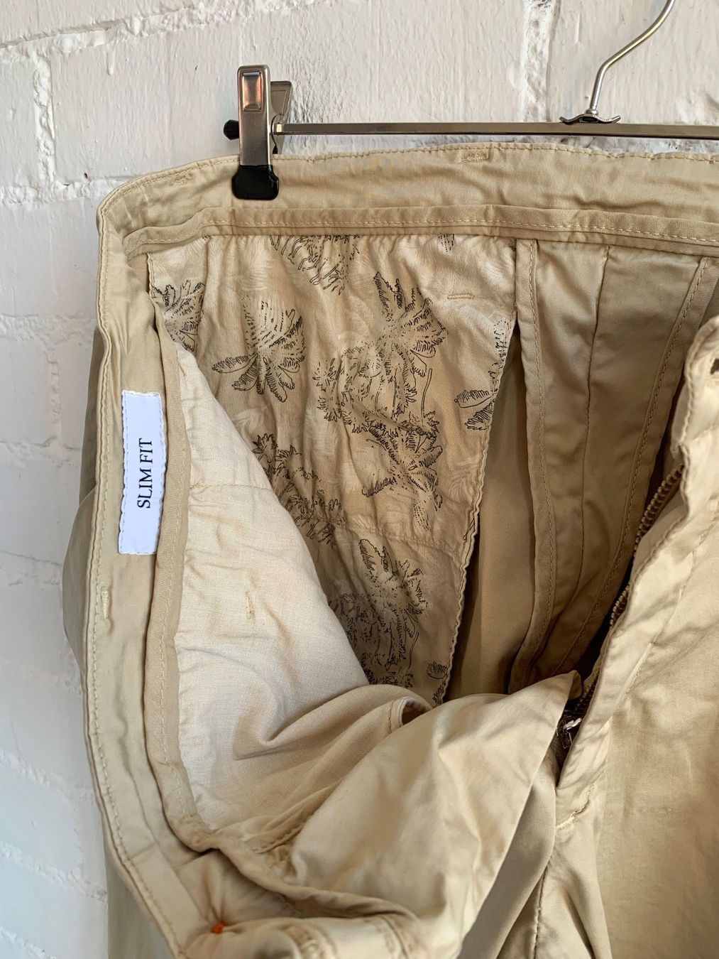 Pantaloni: Beige Herren Stoffhose von Manuel Ritz – Usato da Bern venduto da Fraeuleinhonig 2