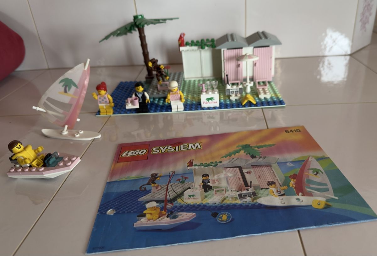 Lego Kit di costruzioni: Lego System 6410 Cabana Beach  Strand – Usato da Haegendorf venduto da Chruege 3