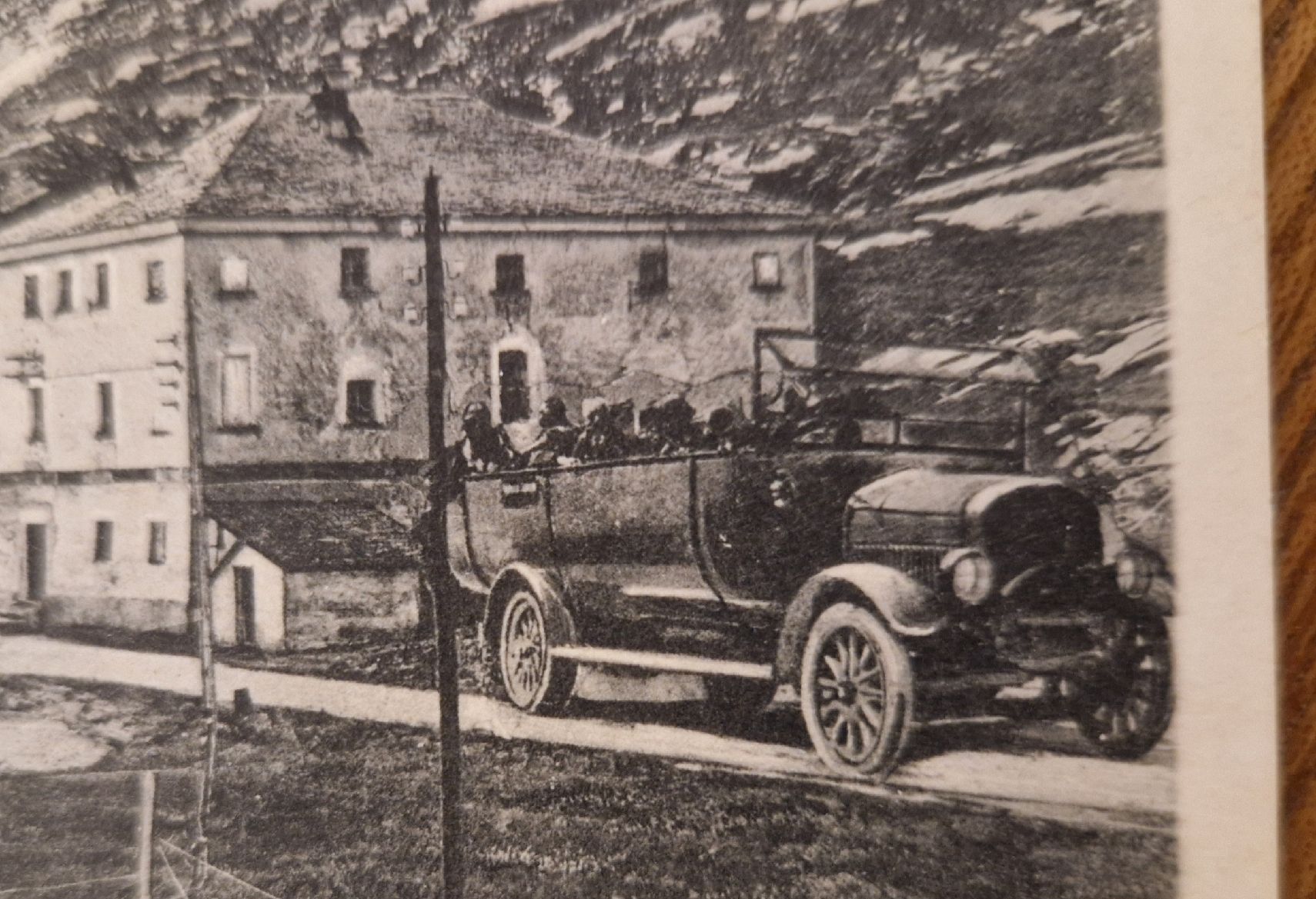 Cartoline postali: S. Bernardino Ospizio, Oldtimer, kein regulärer Poststempel – Usato da Ebikon venduto da Donar50 1