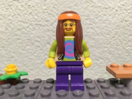 Lego Series 7 Minifigur - col07-11 - Hippie (8831)