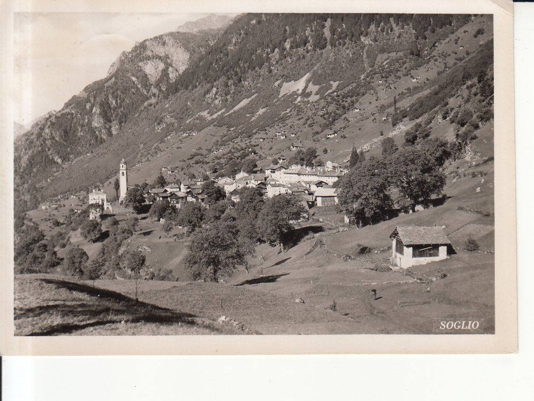 Ansichtskarten: Soglio 1946 – Gebraucht aus Bürglen TG von StampGraf