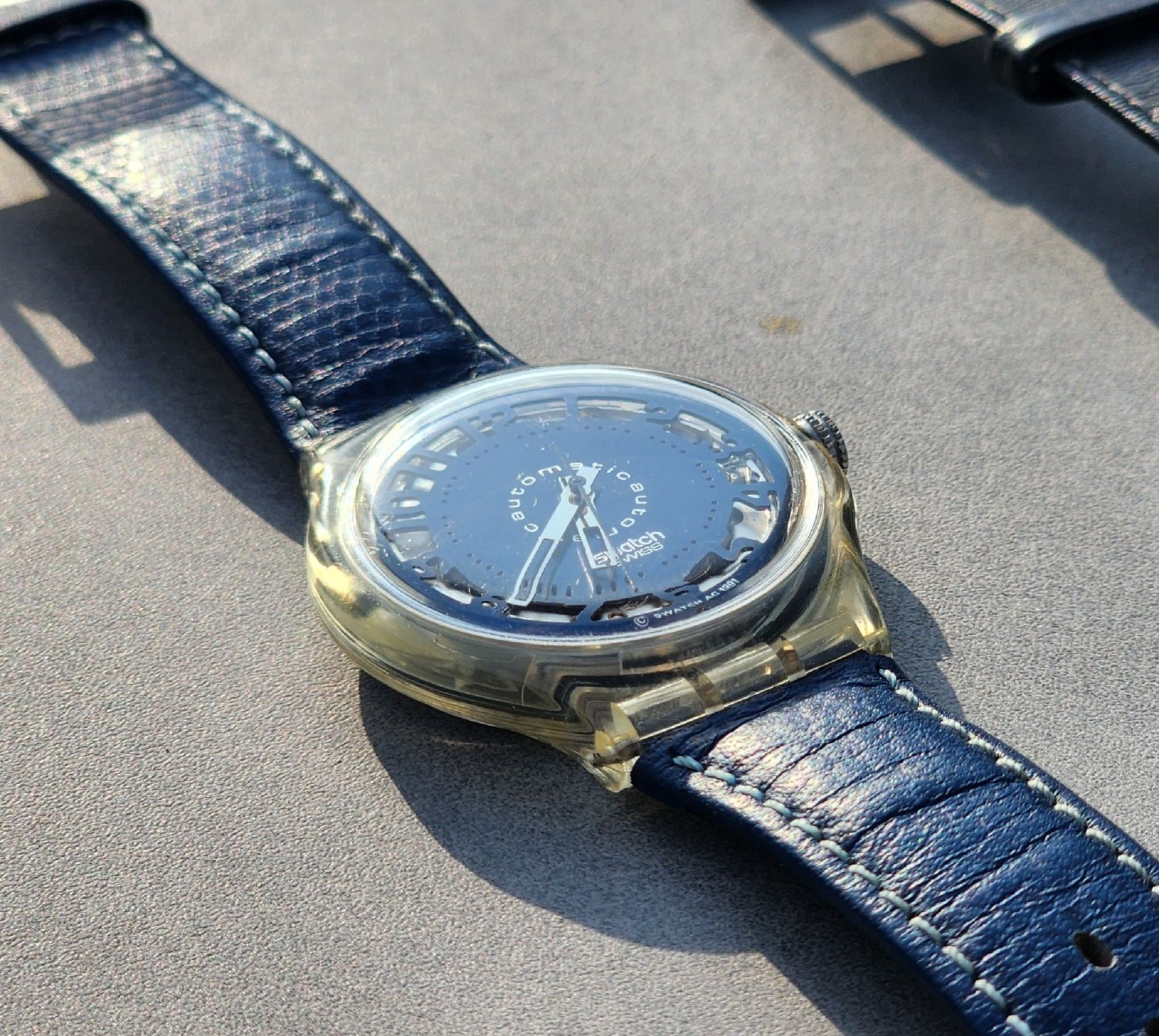 Swatch Orologi: Zwei Swatch Automatikuhren Lot – Usato da Horgen venduto da AJT 6