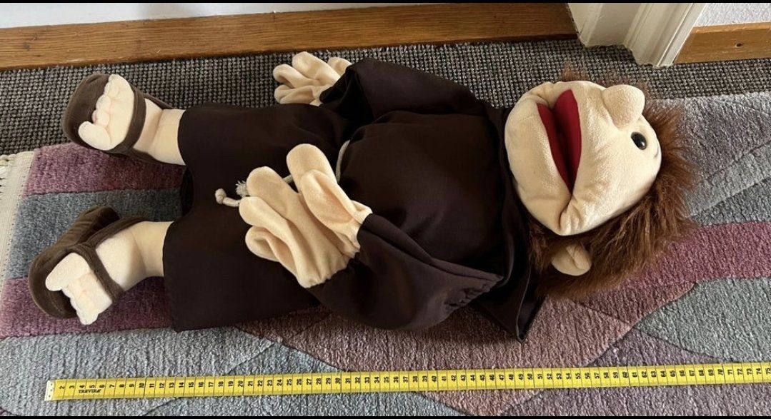Bambole: Handpuppe Living Puppets Mönch 70cm – Usato da Dinhard venduto da schwalbenflug01 2