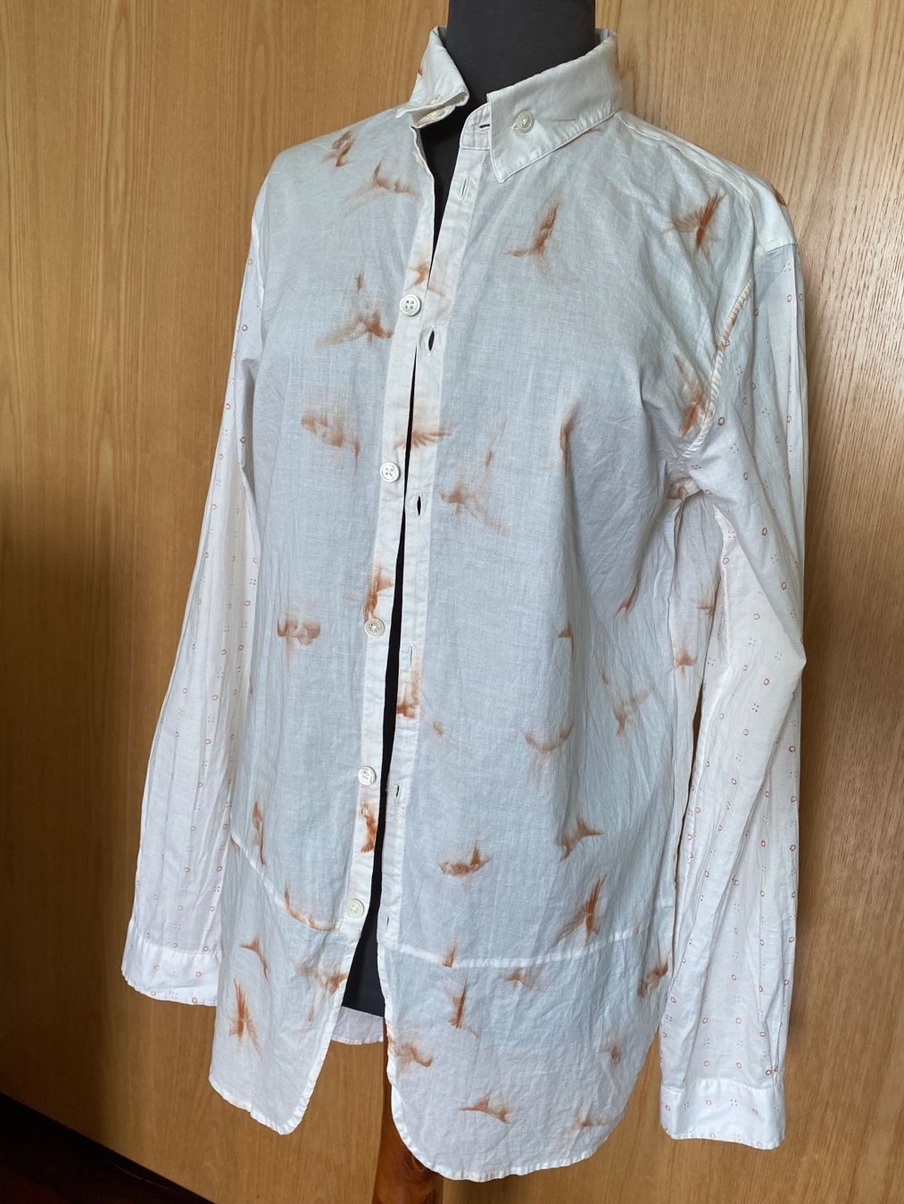 Camicette: ANN DEMEULEMEESTER Hemdbluse Baumwolle Gr. M – Nuovo (secondo la descrizione) da Besazio venduto da lionheart63