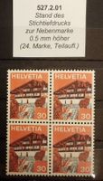 MA148) 527.2.01, Abart verschobener Rotdruck postfrisch