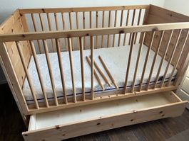 Babybett Zirbe / Arve