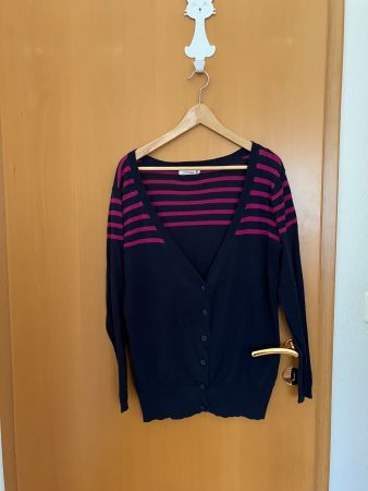 Cardigan rayé Clockhouse 2XL - Idéal