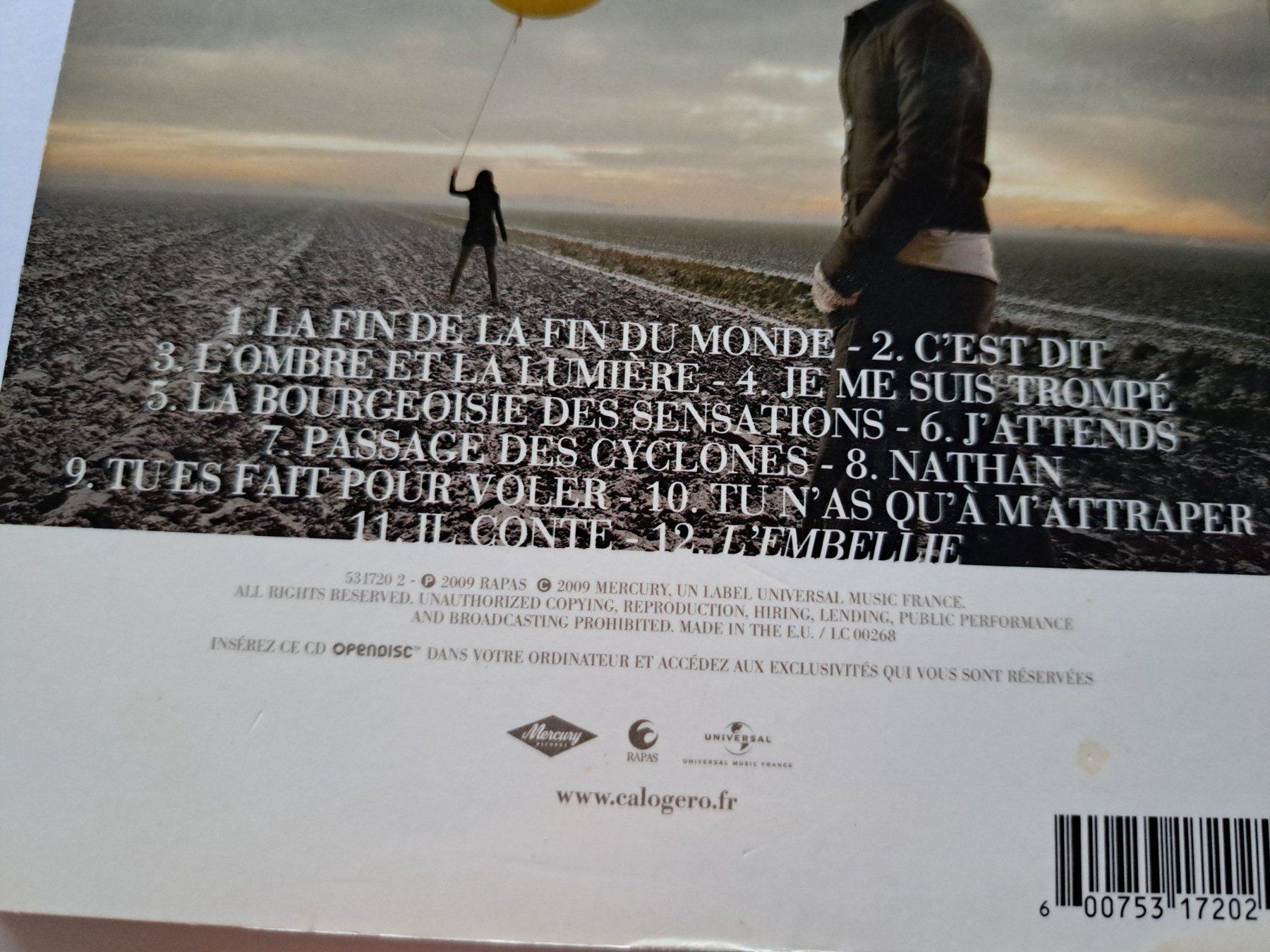 CD: Cd Calogero - L'embellie  – Usato da Pully venduto da bro_n52j 2