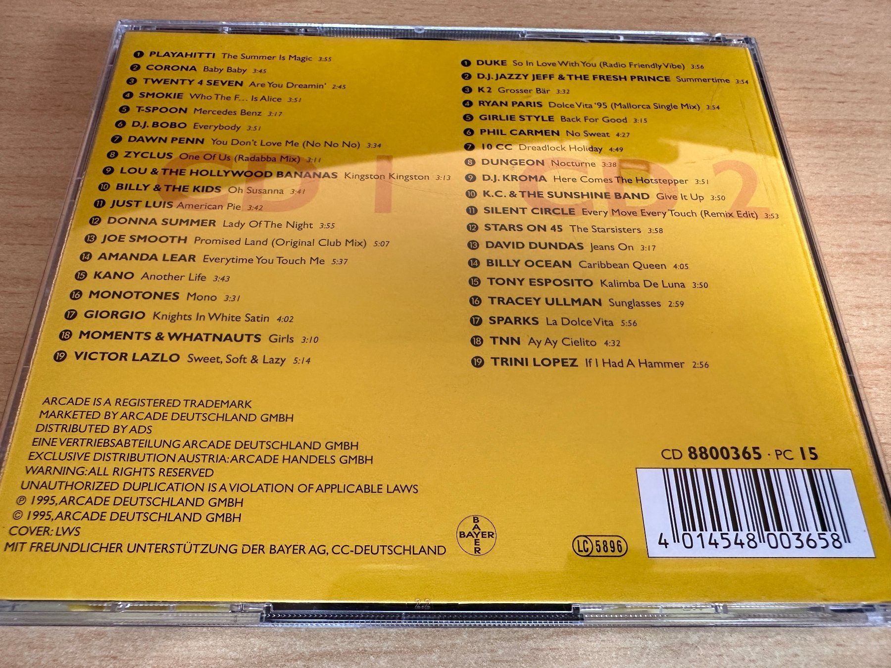 CD: Various – Delial Sonnen-Hits - 2 CD – Usato da Rikon im Tösstal venduto da Alpenmutz 1