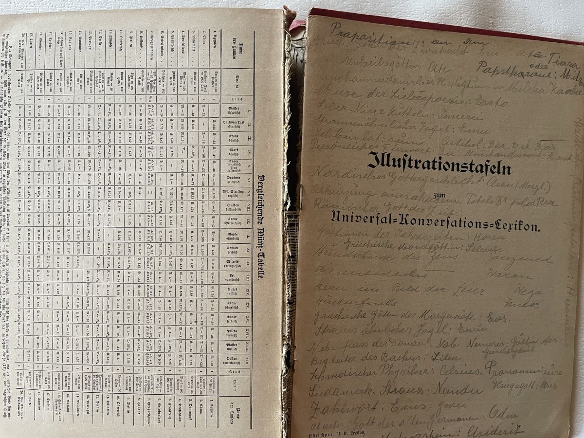 Bücher: Antikes Kiirschners Universal-Konversations-Lexikon – Gebraucht aus Wyssachen von Hahe89 4