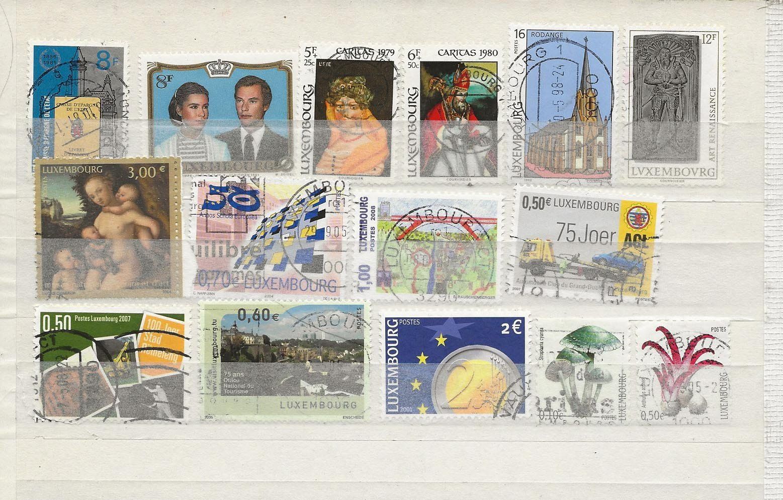 Tutti i francobolli: Luxembourg lot 1956 ... – Usato da Sion venduto da PierreP01 2