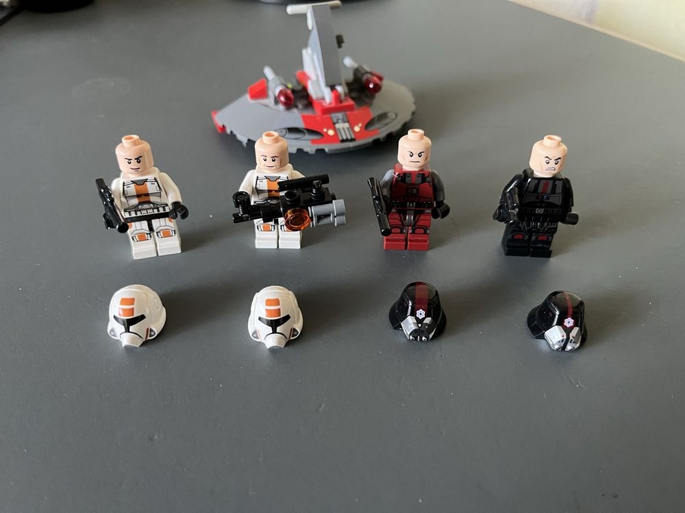 Lego Star Wars - Republic Troopers vs Sith Troopers (75001) (Gebraucht ...